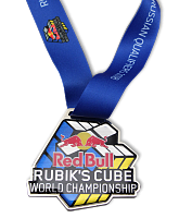 Медали RED BULL Rubik's cube 2019