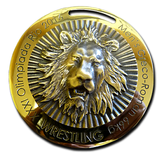 Медаль по греко-римской борьбе