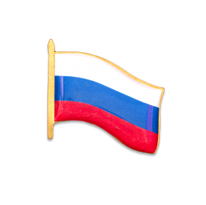 Значок "Флаг России" - Art4You
