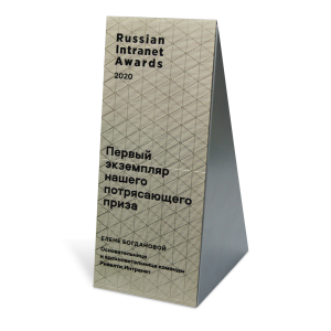 Приз для RUSSIN INTRANET AWARDS - Art4You