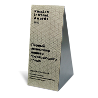 Приз для RUSSIN INTRANET AWARDS