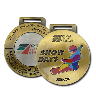 Медали по сноуборду АФМ-6557