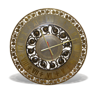 Именные часы из бронзы