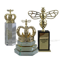Комплект наград "Золотая пчела"